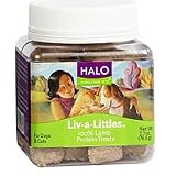 Halo Pets Liv-a-littles Lamb Treats, 2.75-Ounce Bottle (Pack of 2)