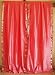 2 Pink Silk Indian Sari Curtains, Drapes, Panels