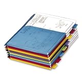 Cardinal Expanding Pocket Poly Divider, 8-Tab, Multi-Color (84013)
