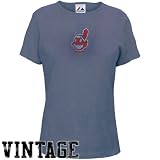 Cleveland Indians Women's Big Time Play Garment-Dyed T-Shirt