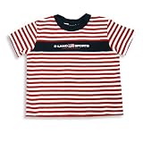 E-Land - Toddler Boys Short Sleeve Striped Top, Red, White, Blue