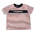 E-Land - Toddler Boys Short Sleeve Striped Top, Red, White, Blue (Size 2T)