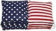Free Donkey Sports&reg; Regulation Cornhole Bags (Set of 8) Stars and Stripes