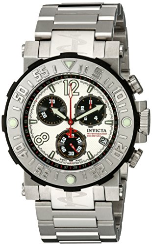Invicta Men's 6129 Reserve Collection Sea Rover Chronograph Stainless Steel Watch