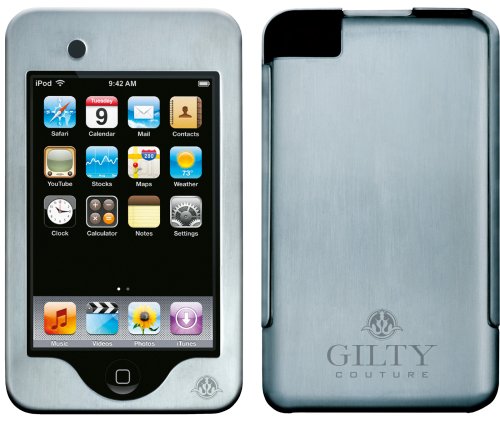 Gilty Couture Schale f&uuml;r iPod touch (aus Edelstahl, Schiebedesign), schlichte Version (UK  Preisvergleich