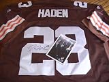 JOE HADEN SIGNED AUTOGRAPHED JERSEY CLEVELAND BROWNS COA + PROOF PHOTO