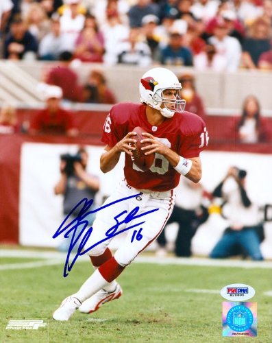 Jake Plummer Autographed Arizona Cardinals 8x10 Photo PSA