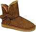 Shoes 18 Womens Mini Faux Sheepskin Fur Shearling Boots W/Bow 6 Colors