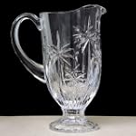 Godinger PALM CRYSTAL PITCHER 44 OZS