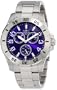 Invicta Men's 1443 Blue Dial Stainless-Steel Watch