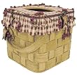 Hearts and Stars Tissue Box Cover