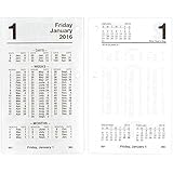 AT-A-GLANCE Financial Daily Desk Calendar 2016 Refill, 12 Months, 3.5 x 6 Inch Page Size (S17050)