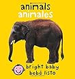 Animals: Animales (Bright Baby) (English and Spanish Edition)
