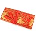 Seidig Satin - Gestickte - Schmuckkoffer / Schmuckrollen / Kosmetikkoffer / Reisetasche - Mit Orientalischen Muster - Rot