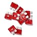 Littelfuse 0ATO010.TPGLO ATO Smart Glow Fast-Acting Automotive Blade Fuse - 10 Piece