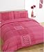 Volta Fuchsia Super King Size Duvet Cover Set Image