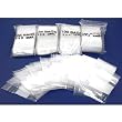 500 Zipper Block Bag Resealable Plastic Baggies 2" x 3"