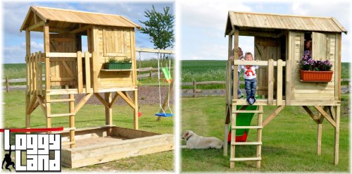 Imagen 3 de LoggyLand 9303 - zanco casa con arenero