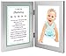 Gift for New Mom, Sweet Mommy Poem From Daughter in Double Frame, Add 4x6 Inch Photo