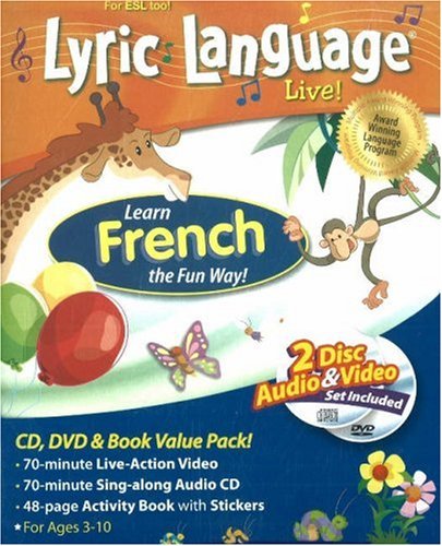 City Travel Guides Discounted  Books : Lyric Language Live Learn French the Fun Way!