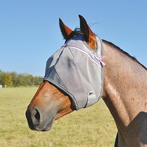 CASHEL CRUSADER FLY MASK - PINK STANDARD - ALL SIZES (Horse)