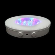 Fortune Products LB-RGBW-6 Super Bright 40 LED Light Base, 6-1/8" Diameter x 1-1/8" Height, Multi-Color