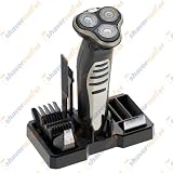 Wahl Triple Play 15 pc Lithium Ion Powered Shaver, Trimmer and Detailer
