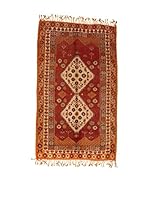 Design Community By Loomier Alfombra Ma Maroc Barber (Rojo/Multicolor)