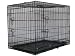 48 Two Door Dog Pet Bed House Folding Crate Cage Kennel