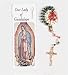Bookmark Rosary - Our Lady of Guadalupe - Bookmark and Full 14" Rosary - Exclusively from the Studios of Cromo NB (Milano, Italy)