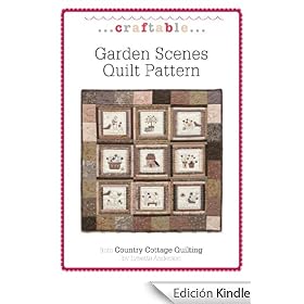 Garden Scenes Quilt Pattern (CraftAble)