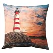 Lighthouse Indoor/Outdoor Weather Resistant Fabric Pillows (Set of two 20 inch)