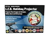 EZ Up Indoor/Outdoor LED Holiday Light Projector with Tripod