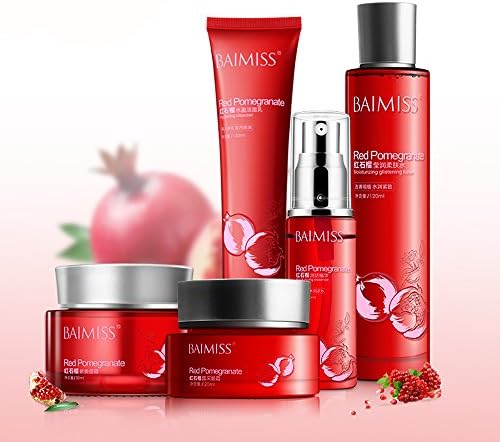 red pomegranate whitening face cream Facial Face Care Skin Removing freckle 5pcs Acne Moisturizing Whitening Cream Anti Winkles