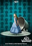 Tim Burton's Alice in Wonderland movie poster 