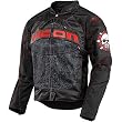 Icon Contra Sacrifice Men's Textile Street Motorcycle Jacket - Black