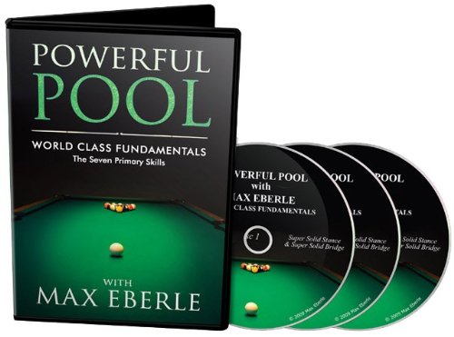 Max Eberle - Powerful Pool DVD - 3 Disc Set