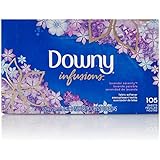 Downy Ultra Infusions Lavender Serenity Sheet Fabric Softener 105 Count