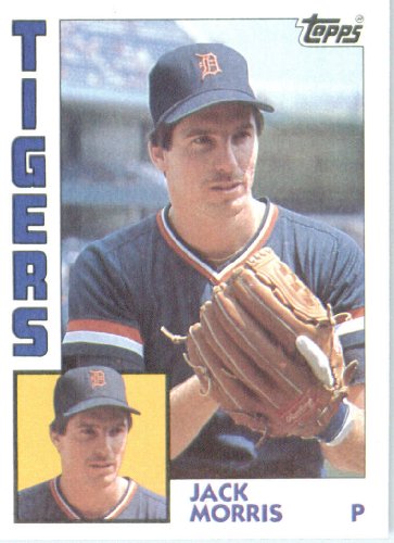 1984 Topps # 195 Jack Morris Detroit Tigers Baseball Card