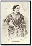 Framed Art Poster 20x30, Clara Schumann