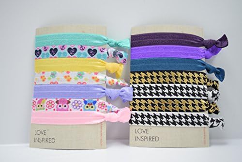 Elastic Knotted Ponytail Holders Hair Ties Ribbon Twist Bands Accessories By Love Inspired Me