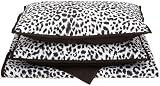 Regal 300 Thread - Count Cheetah Print Full / Queen 3 - Piece Quilt Set, Black / White - cod. B002X7A8K0