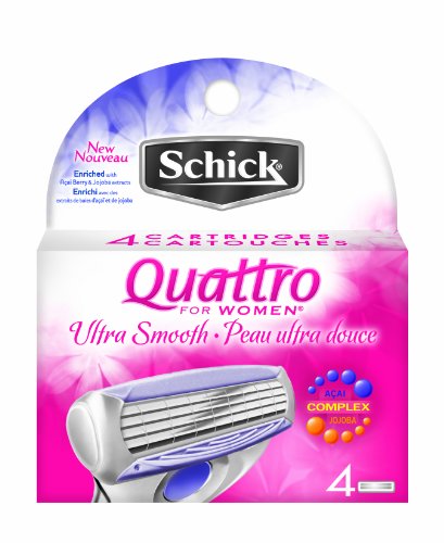 Schick Quattro for Women 4 Count