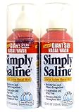 Simply Saline Sterile Saline Nasal Mist, 2 Bottles, 4.25 Ounces Each Simply Saline Sterile Saline Nasal Mist, 2 Bottles, 4.25 Ounces Each