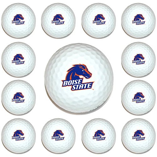Boise State Broncos Dozen Pack Of Golf Balls From Team Golf