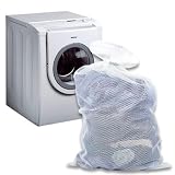 PROFESSIONAL MESH NET WASH BAG FOR WASHING CLOTHES & TUMBLE DRYING GARMENTS, TOWELS, BEDDING - SUITED TO HIGH TEMPAERATURES- STRONG & DURABLE - TOGGLE FASTENER
