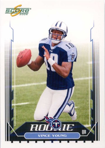 Vince Young 2006 Score Mint Rookie Card #340 Shipped in Protective Screw Down Holder.