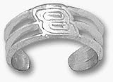 Aric Almirola #8 Toe Ring - Sterling Silver Jewelry