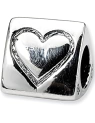 Reflection Beads Silver Peace Happiness and Love Trilogy Bead