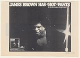 1971 James Brown Hot Pants Polydor Records Print Ad (45994)